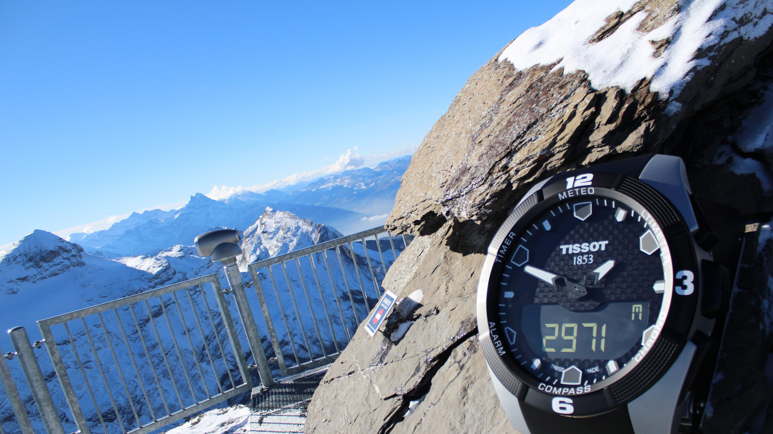 Horloge glacier 3000